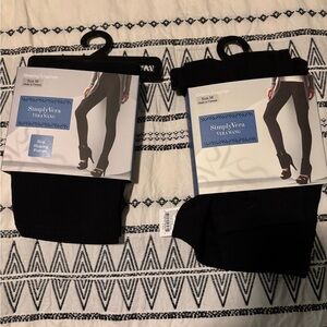 Simply Vera Vera Wang Black Leggings